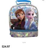 Disney Accessories | Frozen Lunch Bag | Color: Black | Size: X