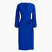 J. Crew Dresses | Jcrew Wrap Dress In 364 Crepe. | Color: Blue/Purple | Size: 00