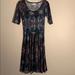 Lularoe Dresses | Lularoe Dress Sz Xs | Color: Black | Size: Xs