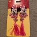 Disney Accessories | Disney Minnie Mouse Hair Accessories | Color: Orange | Size: One Size