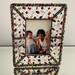 Anthropologie Accents | Anthropologie Beaded Picture Frame | Color: Brown | Size: Os