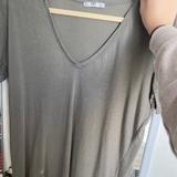 Zara Tops | Casual Tee | Color: Gray | Size: M