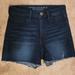American Eagle Outfitters Shorts | Dark Wash American Eagle Denim Shorts | Color: Black | Size: 4