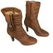 Coach Shoes | Coach Women Boots Mid Calf Side Zip Leather Heeled 9 1/2b Buckle | Color: Brown | Size: 9.5 B