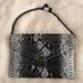 J. Crew Bags | Jcrew Faux Snake Skin Clutch, Brand New! | Color: Black | Size: Os