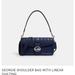 Coach Bags | Coach Georgie Shoulder Bag With Quilting | Color: Silver | Size: Os