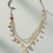 Anthropologie Jewelry | Anthro Beaded Necklace | Color: White/Silver | Size: Os