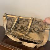 Coach Bags | Coach Diaper Bag Or Weekend Bag | Color: Gold/Tan | Size: Os