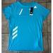 Adidas Shirts | Adidas Heat.Rdy Tee Running Shirt Cyan Sz M | Color: Blue | Size: M