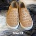 Michael Kors Shoes | Little Girl Mk Shoes. | Color: Tan/Brown | Size: Little Girl 12