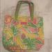 Lilly Pulitzer Bags | Lilly Pulitzer Tote | Color: Tan | Size: 13”X17”