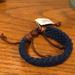 J. Crew Accessories | Brand New Navy Woven Bracelet From Jcrew | Color: Brown | Size: Os