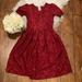Lularoe Dresses | Lularoe Women's Amelia Bird Print Dress | Color: Brown/Red | Size: S