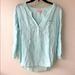 Lilly Pulitzer Tops | Lilly Pulitzer Button Front Tunic - Size S | Color: White/Silver | Size: S