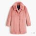 J. Crew Jackets & Coats | J.Crew Luxe Faux Fur Coat Rare | Color: Pink/Tan | Size: L