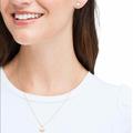 Kate Spade Jewelry | Kate Spade Earrings Necklace Gift Set Nwt | Color: Cream | Size: Os