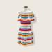 Anthropologie Dresses | Anthropologie Multi Stripe Linen/Rayon Nwt Sz S | Color: Gray | Size: S