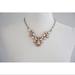 J. Crew Jewelry | J. Crew Blush Crystal Necklace | Color: White/Cream | Size: Os