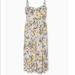 Torrid Dresses | Like New, Torrid Ivory Floral Challis Midi Dress | Color: Cream/White | Size: 1x