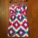 American Eagle Outfitters Dresses | American Eagle Geometric Print Summer Dress | Color: Purple | Size: 4