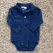 Polo By Ralph Lauren One Pieces | Boys 6m Polo By Ralph Lauren Long Sleeve Onesie | Color: Blue/Black | Size: 6mb