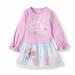 Disney Dresses | Disney Frozen Elsa Anna Sparkly Dress | Color: Pink/White | Size: 2tg