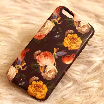 Disney Accessories | Disney Iphone 6/6s Case - Tinker Bell With Flowers | Color: Brown | Size: Iphone 6/6s