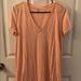 Madewell Dresses | Madewell T-Shirt Dress | Color: Brown | Size: L