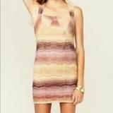 Free People Dresses | Free People “All You Ever Wanted” Mini Dress | Color: Tan/Cream | Size: 2