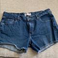 Levi's Shorts | Levi Jean Shorts | Color: Blue/Black | Size: 16 Short