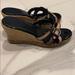 Burberry Shoes | Burberry Espadrille Wedge Sandal-Priced To Sell! | Color: Black | Size: 7