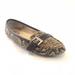 Michael Kors Shoes | Michael Kors Snakeskin Buckle Flats Shoes Size 6 | Color: Tan | Size: 6