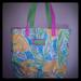 Lilly Pulitzer Bags | Lilly Pulitzer Tote Bag | Color: Gray | Size: 14 1/2 X 16