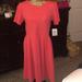 Lularoe Dresses | Brand New Amelia Dress Size Xl | Color: Red | Size: Xl