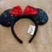 Disney Accessories | Minnie Mouse Sequin Bow Headband | Color: Brown/Tan | Size: Osg