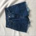 Brandy Melville Shorts | Brandy Melville High Waist Jean Shorts | Color: Black | Size: S