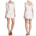 Free People Dresses | Free People Be Your Baby Lace Mini Dress | Color: Silver | Size: S