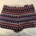 J. Crew Shorts | J Crew Printed Shorts Size 6 | Color: Black | Size: 6