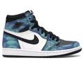 Nike Shoes | Air Jordan 1 Retro High Tie Dye | Color: Silver | Size: 6.5