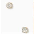 Kate Spade Jewelry | Kate Spadeglitter Gumdrop Studs | Color: Pink/Red | Size: Os