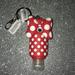 Disney Accessories | New Disney Parks Minnie Mouse Diamond Keychain | Color: Red | Size: Os