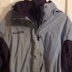 Columbia Jackets & Coats | Columbia Vintage Core Womes Interchangeable Jacket | Color: Gray | Size: L