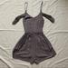 American Eagle Outfitters Dresses | Lavender Romper | Color: Black | Size: Xs