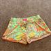 Lilly Pulitzer Shorts | Lily Pulitzer For Target Pom Pom Shorts | Color: Green/Tan | Size: Xs