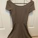 American Eagle Outfitters Dresses | American Eagle Fit And Flare Dress | Color: Brown | Size: Xs