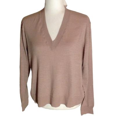 J. Crew Sweaters | J. Crew V Neck Sweater. New With Tickets. Size Large. | Color: Tan | Size: L