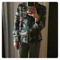 J. Crew Jackets & Coats | J Crew Mercantile Camo Shirt Jacket | Color: Black | Size: M