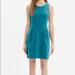 Madewell Dresses | Madewell Teal Verse Dress Size Small | Color: Blue | Size: S