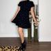 Free People Dresses | Freepeople Spotted Mini Dress | Color: Black | Size: M
