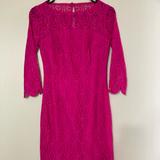 Lilly Pulitzer Dresses | Lilly Pulitzer Womens Hera Dress Magenta 0 | Color: Pink/Purple | Size: 0